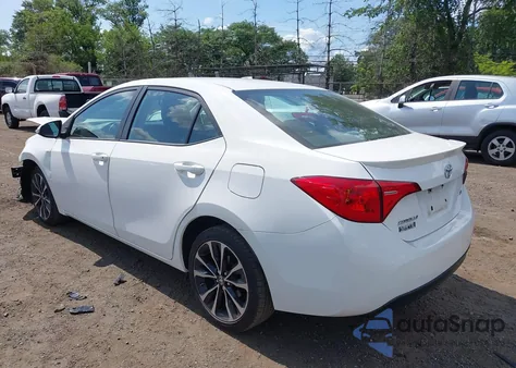 2018 Toyota Corolla Se z USA, uszkodzony, nr VIN 2T1BURHEXJC028767